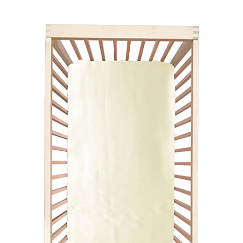 Cozysilk 100% Mulberry Silk Crib Sheet for Baby Hair, Standard