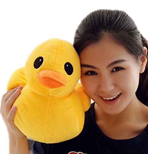 Bansusu 30Cm Plush Yellow Duck Soft Stuffed Animal Toy Sofa Decoration For Kids Birthday #TOP1