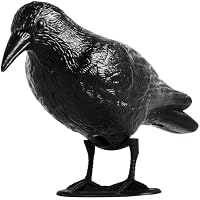 OFFO Raven Espantapajaros Exterior,Ahuyentador de Palomas