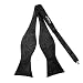 PenSee Mens Self Bow Tie Modern Floral Woven Silk Bow Ties-Various Colors