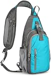 Levayhill Small Crossbody Sling Backpack,Hiking Daypack Men Women | Lightweight, Casual Shoulder Chest Bag, Phone Purse, Multiple Pockets, Sports Outdoor Travel