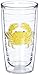 TERVIS Tumbler, 16-Ounce, "Yellow Crab"