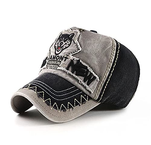Casquette de baseball en coton réglable 56-60 cm : la solution anti-surchauffe en noir