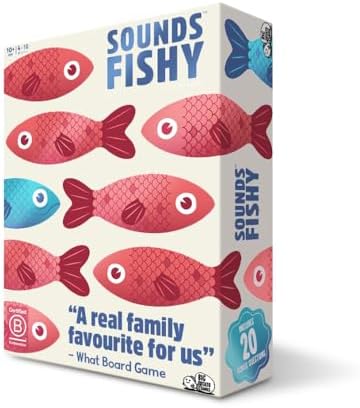 Sounds Fishy – Fast-Paced Bluffing Party Game for Kids 10+ & Adul...