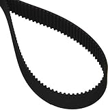 BESTORQ 670-5M-25 HTD Timing Belt, 670mm Outside Circumference x 25mm Width x 3.6mm Height, 5mm Pitch, 134 Teeth