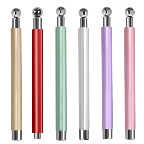 Image of THR3E STROKES Essentials Cat Eye Magnetic for Nails Double-Head Nail Magnet Sturdy Cat Eye Magnet for Nails with Round Magnetic Bead Multifunctional Magnet for Cat Eye Gel Polish Home DIY (BALL MAGNET) (PINK)