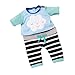 Manhattan Toy Baby Stella Happy Little Cloud Baby Doll Clothes for 15" Dolls