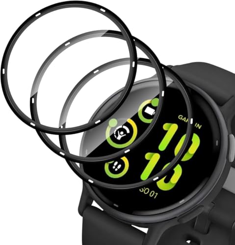 Mayfun Displayschutz für Garmin Vivoactive 5 Schutzfolie, [3 Stück] [Flexible] Soft HD Displayschutzfolie, Blasenfrei Anti-Kratzen, Hochauflösende TPU Weich Schutz Folie