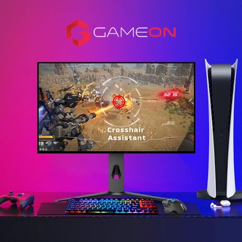 جيم اون شاشة العاب OLED QHD مقاس 27 انش، 240 هرتز، 0.03 مللي ثانية، HDMI 2.1، DP 1.4، USB-C 65 واط، HDR10، فري سينك، جي سينك، 10 بت، 98.5% DCI-P3، KVM، RGB، ارتفاع قابل للتعديل