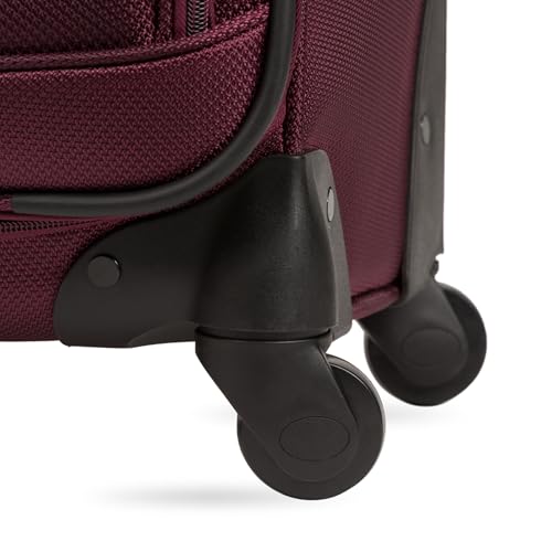 SWISSGEAR Sion Softside Expandable Spinner Luggage Durable Lightweight Travel Suitcase, Merlot, 3-Piece Set (21/25/29) by SwissGear - Image 9