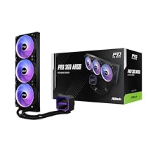 ASRock Pro 360 ARGB All-in-One Liquid CPU Cooler, 360mm Radiator, Addressable RGB, Compatible with AMD AM5/AM4 & Intel LGA1851/1700