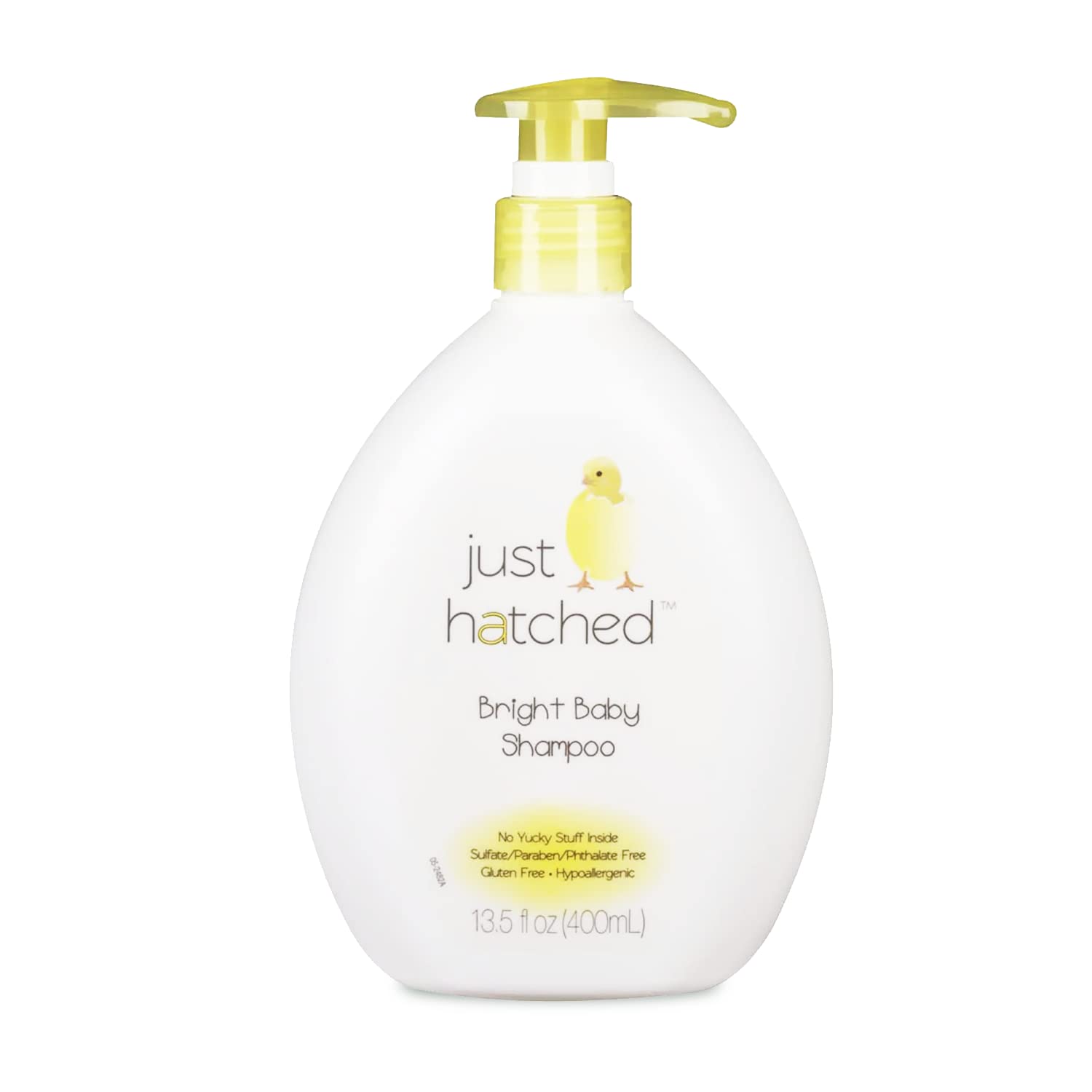 Bright Baby Shampoo Single-Pack - Gentle Hair Cleanser, Loveable Yummy Fragrance, Great for Newborns, Hypoallergenic, Gluten Free, No Yucky Stuff & Harsh Ingredients, 13.5 fl oz (1 Pack)
