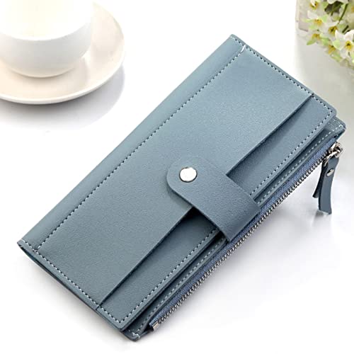 Women Long Wallets Fastener Hasp PU Leather Fashion Female Purse Clutch Money Women Wallet2