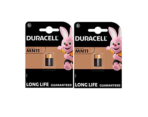 2 x Duracell MN11 A11 11 A (2 blísters de 1 batería) 2 pilas