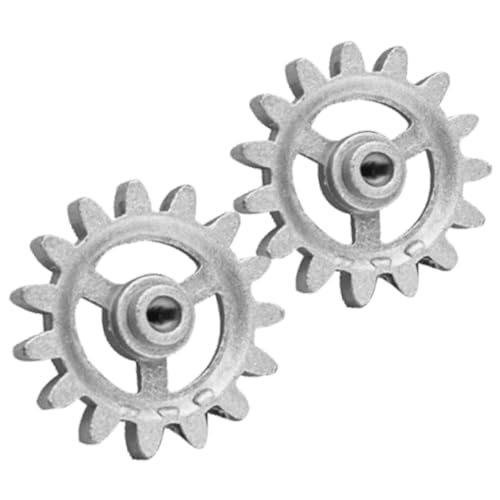 Cabilock 2pcs Barbecue Rotisserie Motor Bracket Diy Grill Rotator Metal Gear Set for Bbq Grill Rotator Mot