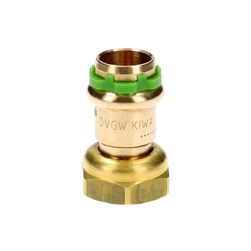 Raccord cuivre droit avec écrou à sertir - F 1/2'' - Ø 16 mm - Comap