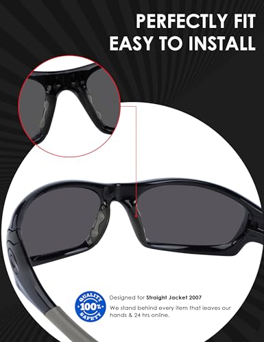 Image of BLAZERBUCK Replacement Nose Pads for Oakley Straight Jacket 2007 Sunglass
