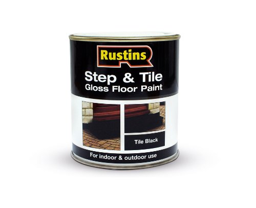 Rustins STBL1000 1L Step and Tile - Black