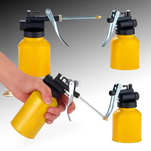 Bomba de Óleo Almotolia Bico Rígido 200ml Profissional
