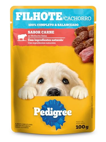 Ração Pedigree Sachê Junior Carne