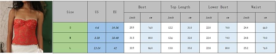 Women Lace Mesh Crop Tank Tops Sleeveless Patchwork Strappy Going Out Tops Camisole Y2k Slim Fit Cami Shirts - Image 6