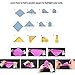 driew 11 Pcs Men Suit Pocket Square Handkerchiefs with Assorted Pattern