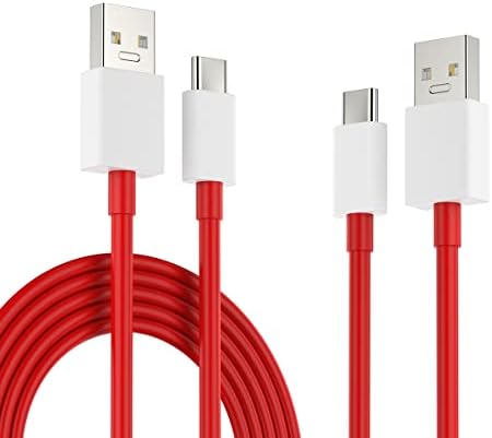 7.3A for Oneplus Charging Cable Type C Warp Charge SuperVooc Fast Charger Cord for Oneplus 11 10 Pro 9 10T 9R 10R 9RT 8T 8 7T 7 6 6T Pro 5T Nord N20 SE N10 N300 CE 2 Lite 2T N100 N200 USB C 3ft/6ft