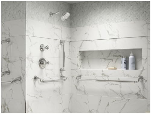 Barre d'appui douche Kohler K-25155-BV pour éviter les chutes