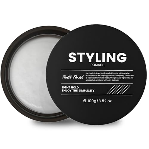 Selthoo Pomade For Men, Natural Smooth Low Shine Hair Pomade For Men, All Day Easy Styling Hair...