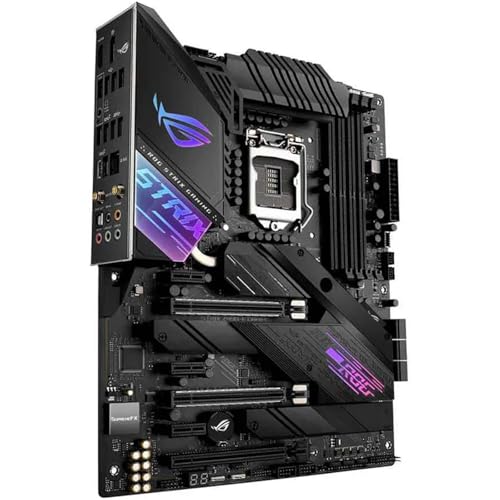 ZXKLXYY Computer Motherboards LGA 1200 Intel Z490 Motherboard Fit for ASUS ROG Strix Z490-E Gaming DDR4 128GB M.2 PCI-E 3.0 USB3.2 ATX for 10th Gen Intel CPU