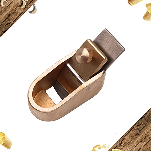 Henniu Cortador de plano de carpintaria de sola curva convexa Latão Luthier Ferramenta para violino