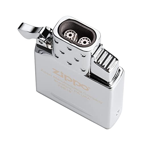 Zippo Butane Torch Lighter Insert, Insert For Cigars Cigarettes Candles With Adjustable Flame, For Zippo Lighter Case, Butane Refillable For Tobacco Pipe & Cigars, Use With Zippo Butane Fuel #TOP1