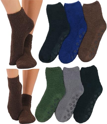 Image of ToBeInStyle Women's Pack of 6 Assorted Style Winter Socks