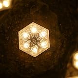 Fonctionne à l'énergie solaire et économe en énergie : la lampe est alimentée par l'énergie solaire, éliminant le besoin de piles ou d'électricité. Il se recharge automatiquement pendant la journée et s'allume à la tombée de la nuit, offrant un éclairage sans tracas et économe en énergie.