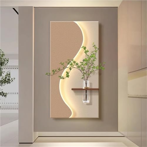 HukaMosx Sandstone Decor Wall Art Painting, Entrance Foyer Decorative Painting,
