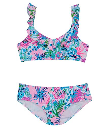 Lilly Pulitzer Girl's Mini Kasme Bikini UPF 50+ (Toddler/Little Kids/Big Kids)