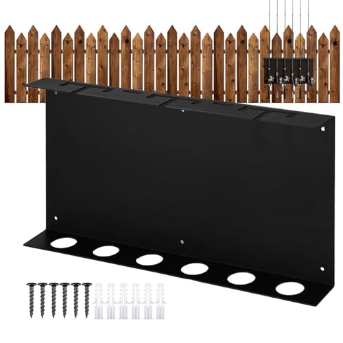 Porte-canne à pêche de qualité supérieure, fixation murale durable
