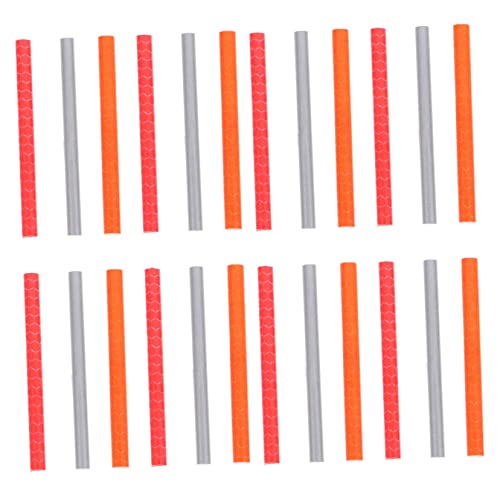 GALPADA 36Pcs Reflective Bike Wheel Warning Strips Durable Reflective Decal Tape for Enhanced Bike Safety Easy Installation Fit for Motorbike Mountain Bike