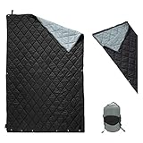 【Cálida y acogedora】 Una funda 100% poliéster 400T de nailon Ripstop bloquea el viento y el frío, la superficie es suave y delicada con la piel, especialmente impermeable, fácil de limpiar y resistente.