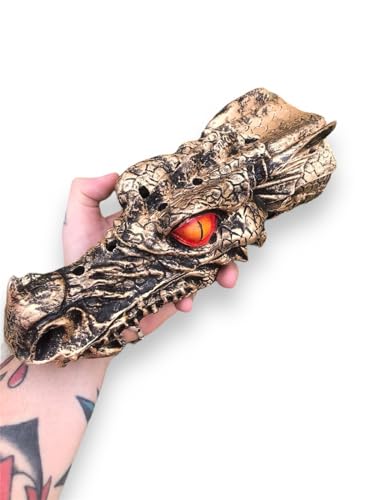 Porta Incenso Cabeça De Dragão Incensário decoração