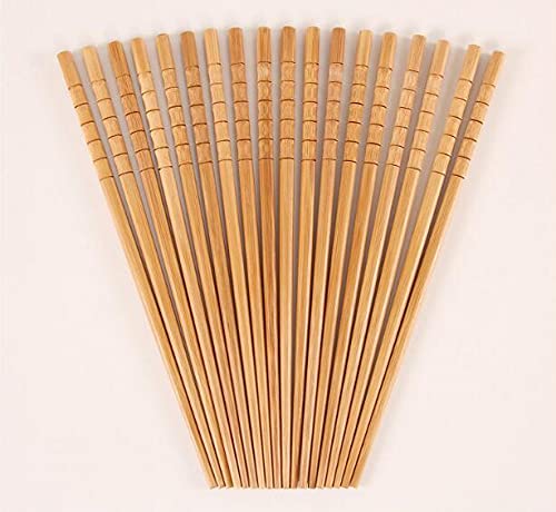 Palillos chinos de madera reutilizables CHFYIJYHM set de 5 pares para vajilla de sushi y comida asiática 1