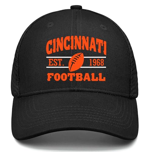 Kneenow Sport Hat for Men Women Football Fans Mesh Hats Apparel Gifts Accessories