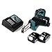 Produktbild Makita DUC 122 RG 18 V Li-Ion Akku Kettensäge + 2x BL1860 6,0 Ah Akku + DC18RC Ladegerät