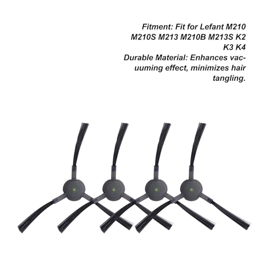 Side Brush Filter Scraper for Sweeper Replacement Set Vacuum Cleaner Parts Made with Fiber ABS