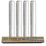 eco food wrap Hecho de almidón de maíz y no contiene microplásticos