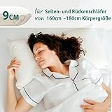KNERST® Nackenkissen - Orthopädisches Kissen für ultimativen Komfort in jeder Schlafposition...
