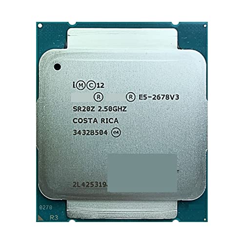 E5-2678V3 E5 2678v3 E5 2678 V3 2.5 GHz 12 RA 24 Xbh CPU vZbT 30M 120W LGA 2011-3