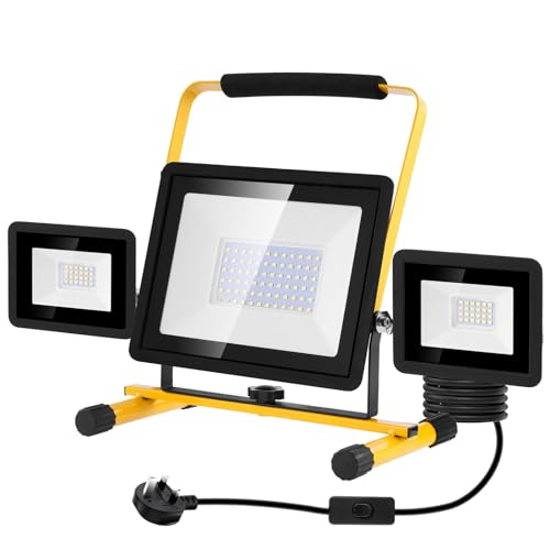 Viugreum 100W LED Work Light with Stand