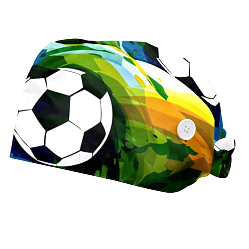 Chapeaux de travail JDEZ football respirants lot de 2 pour hommes et femmes