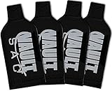 Bottle Protector For Travel | Double Layer Travel Wine Bags | Excellent Protection Liquids In Checked Baggage and Carry On Suitcases | Reusable Leakproof Bottle Sleeves Bottles Great Gift Wine Lovers